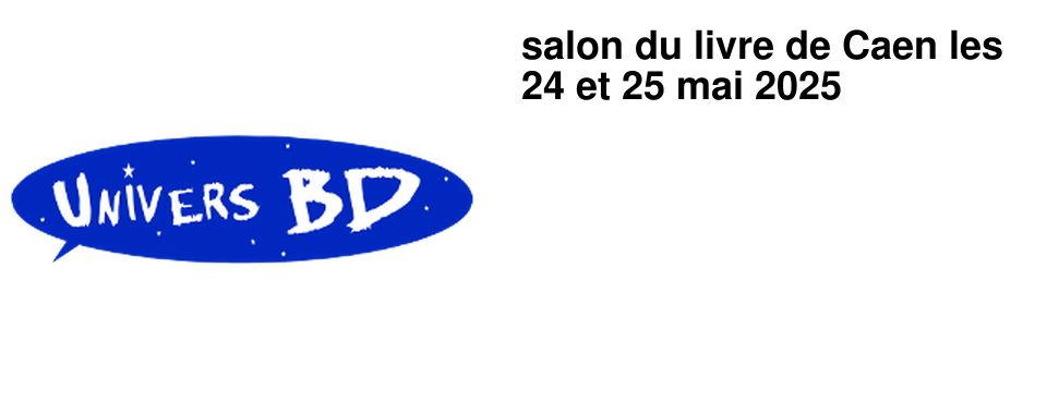 salon du livre de Caen les 24 et 25 mai 2025