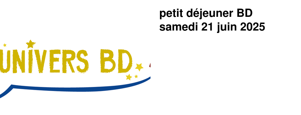 petit d�jeuner BD samedi 21 juin 2025