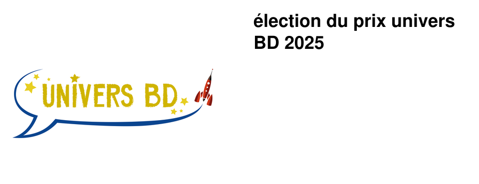 �lection du prix univers BD 2025